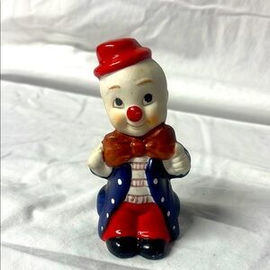 Vinatage ceramic clown 4 inch